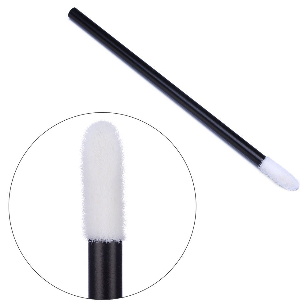 200 Pieces Disposable Lip Wands, Lip Brushes, Lipstick & Gloss Applicators Lint Free Makeup Applicator Brush Beauty Tool Beauty & Personal Care BTYMS