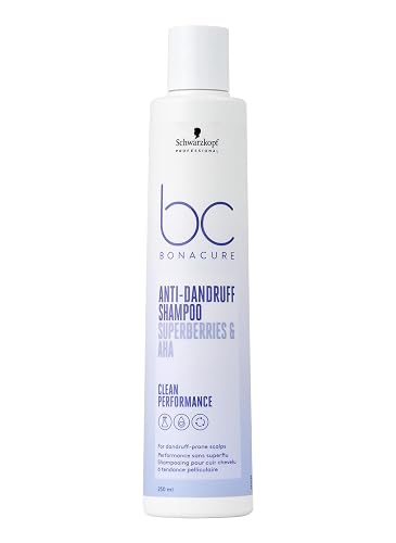 Schwarzkopf BC Bonacure Anti-Dandruff Shampoo Superberries & AHA Clean Performance - 250 ml (8.4 Fl oz) Beauty & Personal Care Schwarzkopf Professional