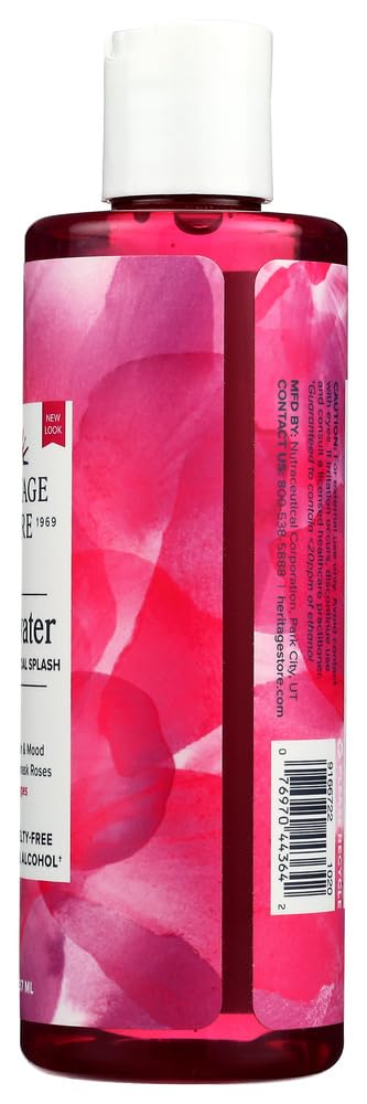 Heritage Products Rose Petals Rosewater , 8 Fl Oz Beauty & Personal Care HERITAGE STORE