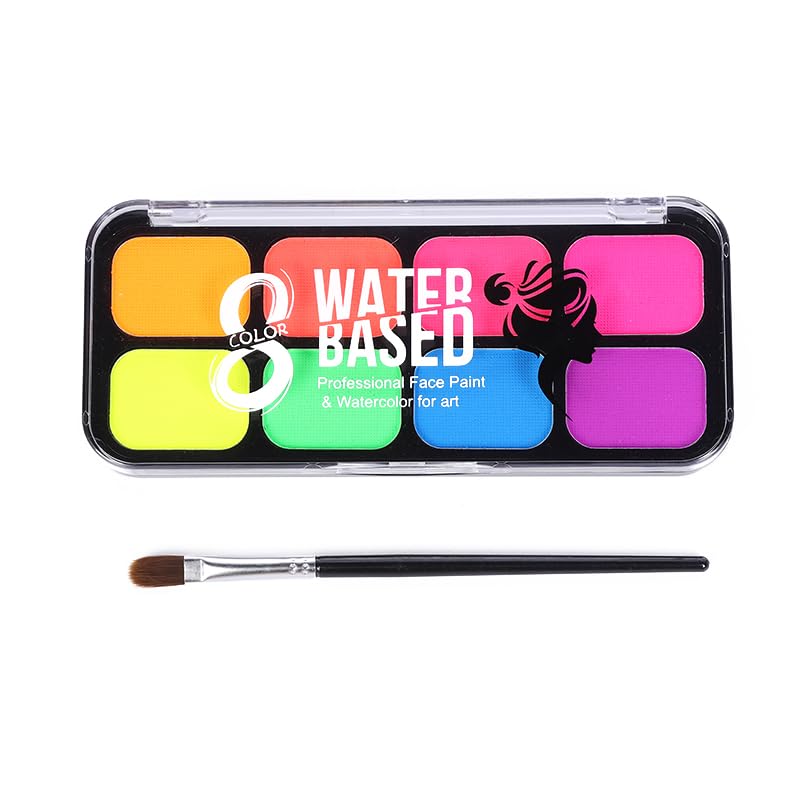 Water based colors painted body and face (WTCOLOR4) Beauty & Personal Care MayGirl