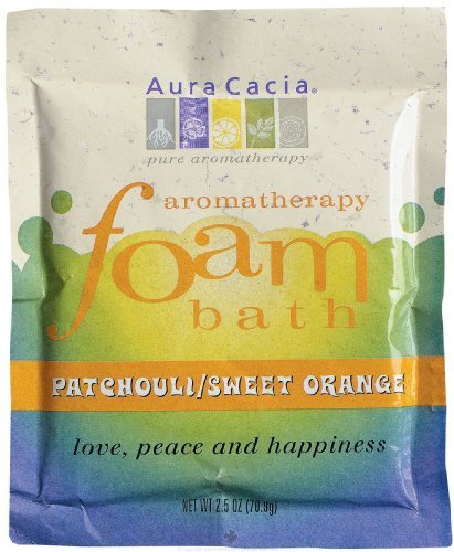 AURA CACIA FOAM BATH,PATCHOULI&ORNG, 2.5 OZ Beauty and Personal Care Aura Cacia