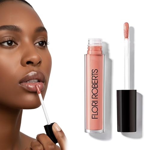 Flori Roberts Luscious Lip Lacquer, Vibrant Lip Gloss Makeup for Women of Color or Deeper Skin Tones, Non-Sticky, Long Wear High Shine Finish Beauty & Personal Care Flori Roberts