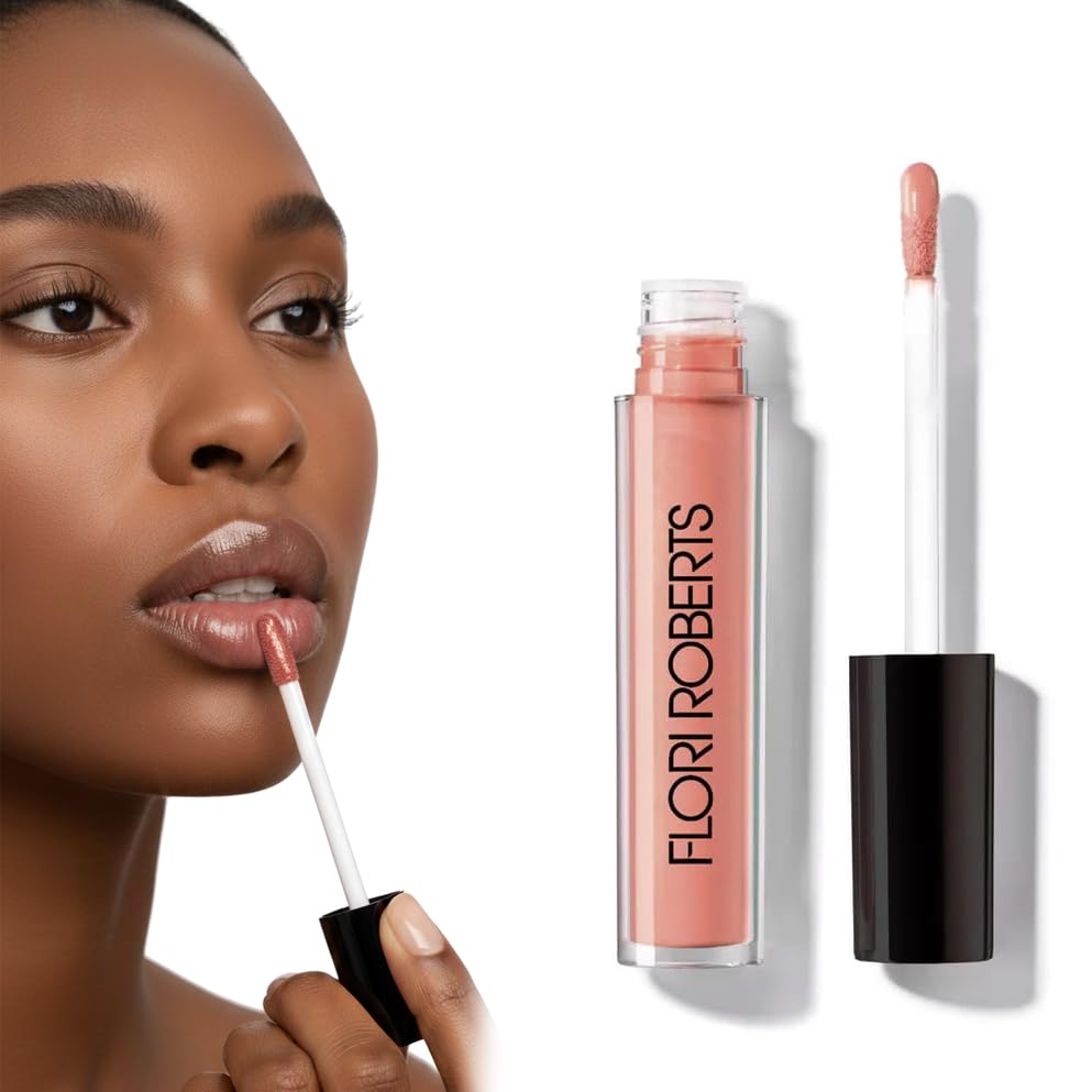 Flori Roberts Luscious Lip Lacquer, Vibrant Lip Gloss Makeup for Women of Color or Deeper Skin Tones, Non-Sticky, Long Wear High Shine Finish Beauty & Personal Care Flori Roberts