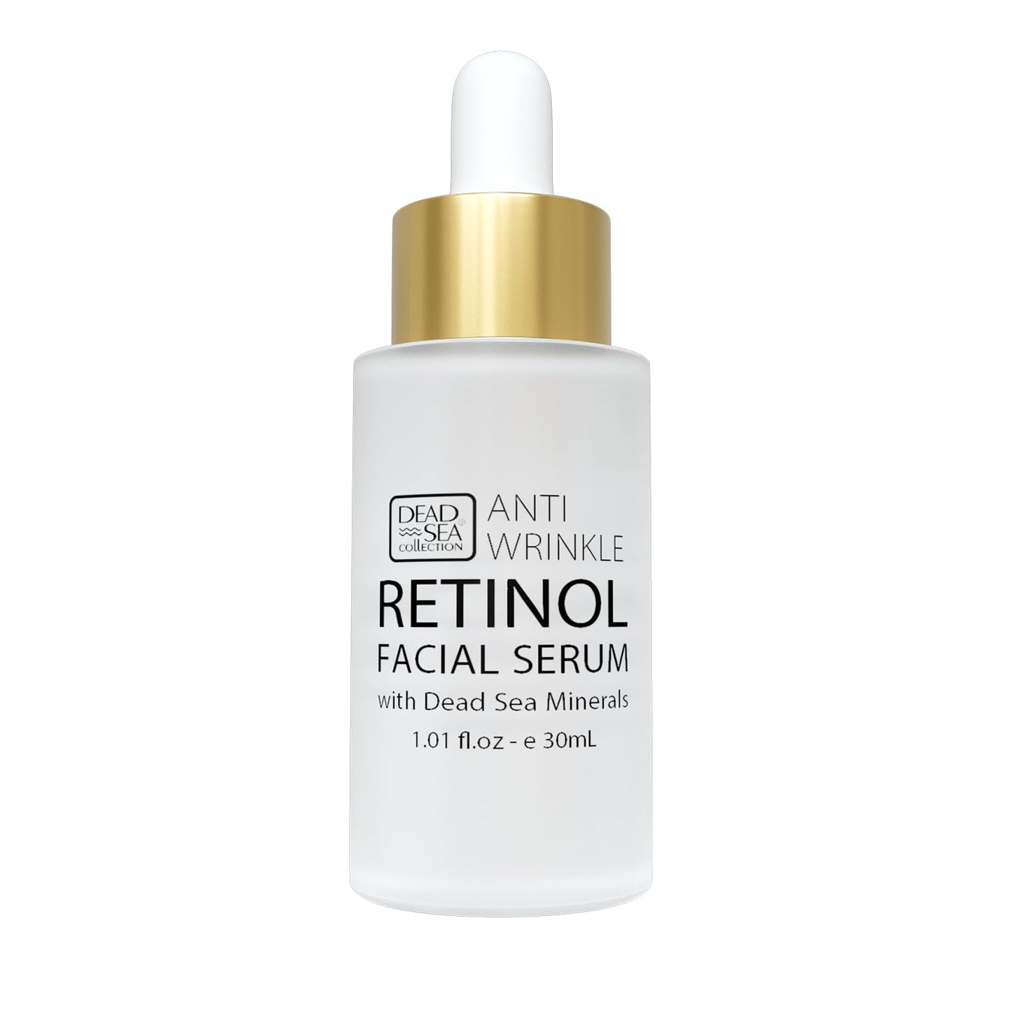 Dead Sea Collection Serum for Face with 2.5% Retinol, Dead Sea Minerals, and Vitamin E - Anti Aging Nourishing Skin Care Moisturizer to Reduce Beauty & Personal Care Dead Sea Collection