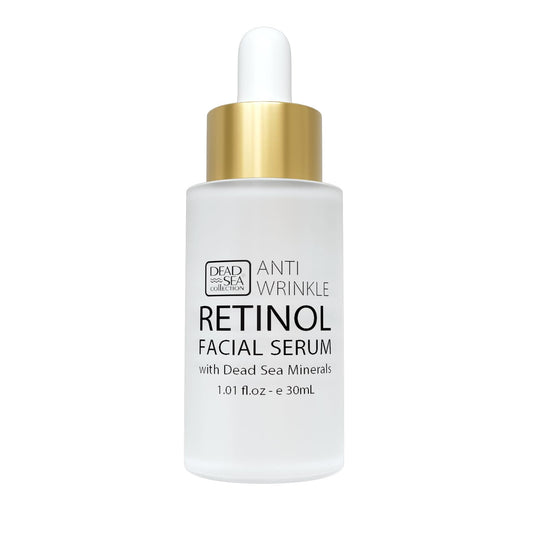 Dead Sea Collection Serum for Face with 2.5% Retinol, Dead Sea Minerals, and Vitamin E - Anti Aging Nourishing Skin Care Moisturizer to Reduce Beauty & Personal Care Dead Sea Collection