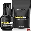 Extreme Hold Eyelash Extension Glue for Professionals | Strongest Black Lash Adhesive for Long Lasting Semi Permanent Individual Lash Extensions | Beauty & Personal Care BEAU LASHES