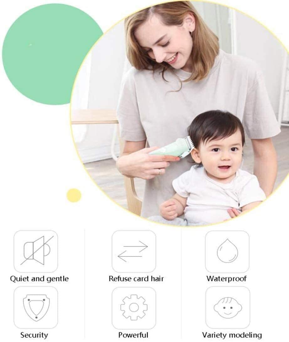 GLESVOWIO Pro Hair Clipper Quiet Clippers Silent Haircut Trimmers for Children with Autism and Sensory Sensitivity Kids Waterproof Haircutting Kit Beauty and Personal Care GLESVOWIO