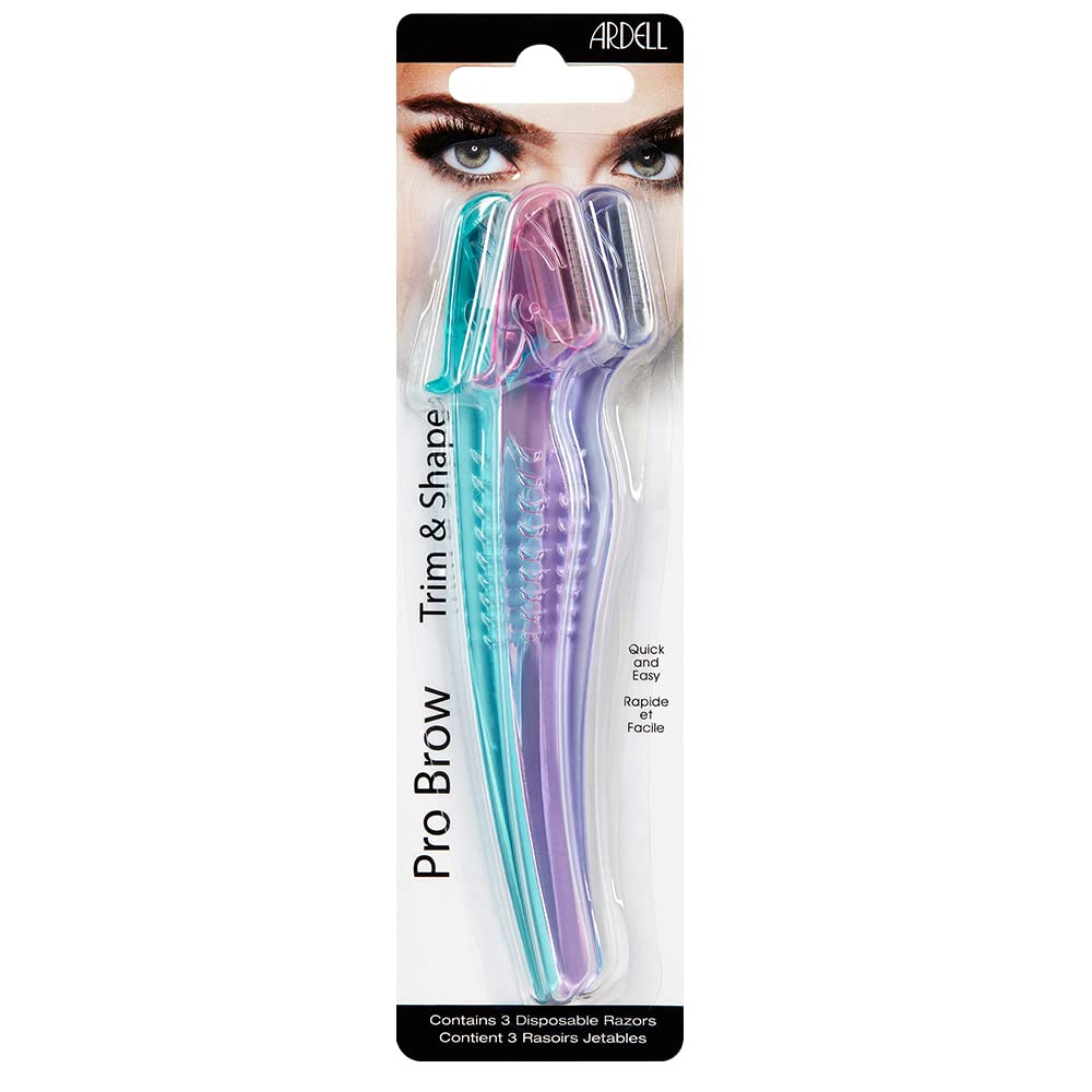 Ardell Brow Trim and Shape Grooming Tool, 3 Count (Pack of 3) Beauty and Personal Care Ardell
