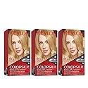 REVLON Colorsilk Beautiful Permanent Hair Color with 3D Gel Technology & Keratin, 74 Medium Blonde, 3 Count Beauty & Personal Care REVLON