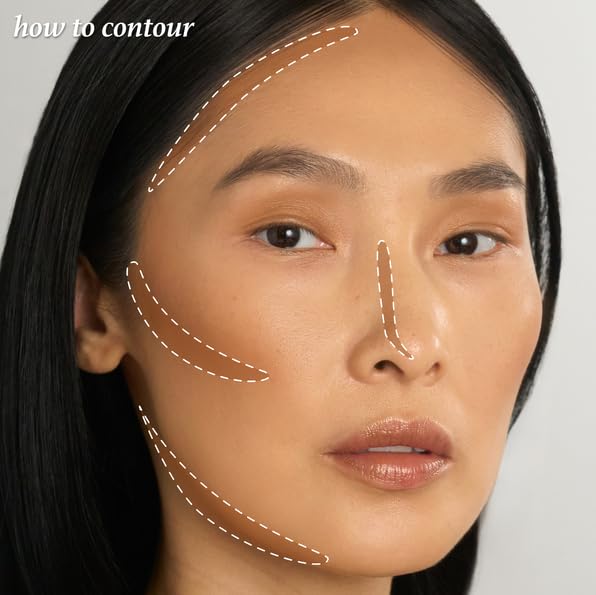 Skip The Brush Cream to Powder Bronzer Stick - In Paradise - 2-in-1 Cream Bronzer and Contour Stick for the Face - Blendable, Buildable, No Brush Beauty & Personal Care Julep