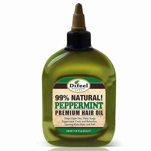 Difeel Premium Natural Hair Oil Peppermint Oil 7.1 Ounce (3-Pack) Beauty & Personal Care Difeel