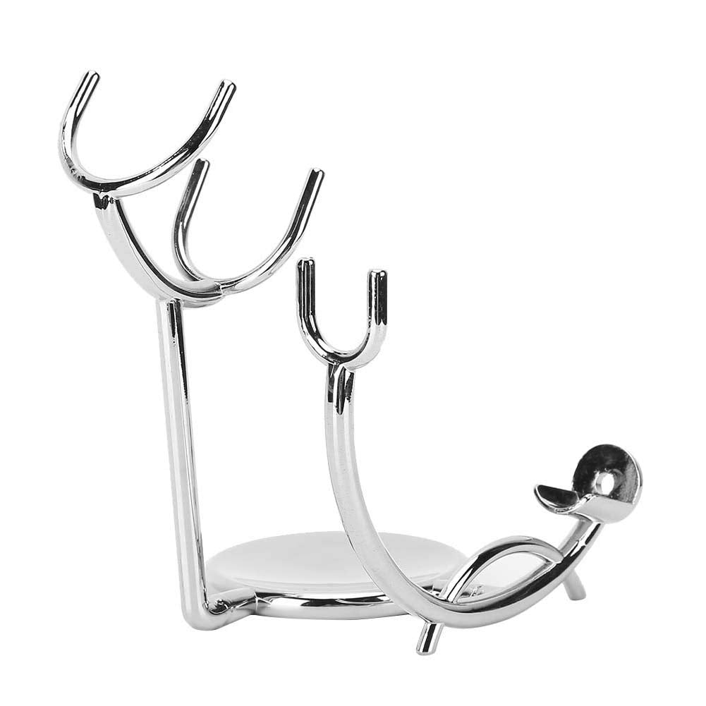 Shaving Brush Stand Wonderful Shaving Kit Stand Durable Hair Cutting Tools Personal Use Manual Brush Stand For Professional Beauty and Personal Care Worii