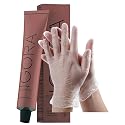 IgoraColor 10-9-12 Extra Light Blonde Cendre Ash Permanent Hair Color 2 Fl Oz with Clear Powdered Medium Vinyl Gloves (Bundle) Beauty & Personal Care M Hair Designs