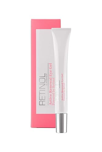Robanda Retinol Active Renewal Eye Gel? Under Eye Treatment For Dark Circles and Puffiness ? For All Skin Types Beauty & Personal Care Robanda