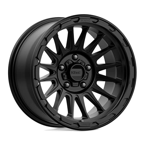 KMC Wheels KM54279050712N Impact KM542 17X9 5X5.0 S-BLK -12MM Beauty & Personal Care KMC Wheels