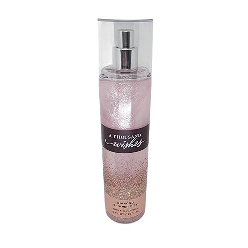 Bath and Body Works a Thousand Wishes Diamond Shimmer Mist 8 Fl Oz Beauty & Personal Care Bath & Body Works
