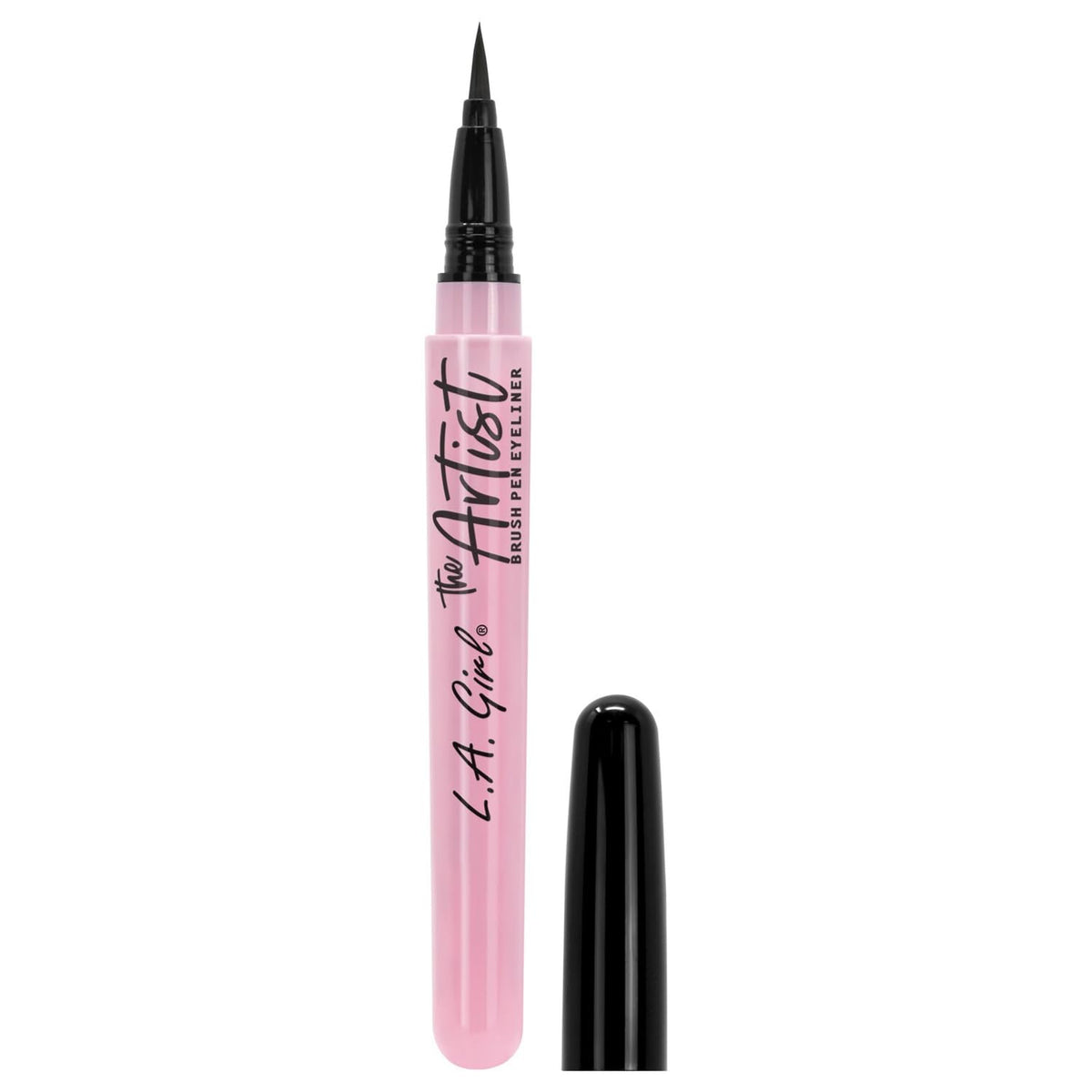 L.A. Girl Artist Brush Pen Eyeliner, Inky Black GLE740