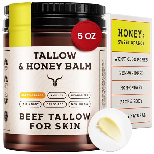 Beef Tallow for Skin - Tallow and Honey Balm For Face - Gift Ready - Tallow Face Moisturizer - Beef Tallow Moisturizer - Tallow Balm - Grass Fed Beef Beauty and Personal Care Ancestral Haven Default Title