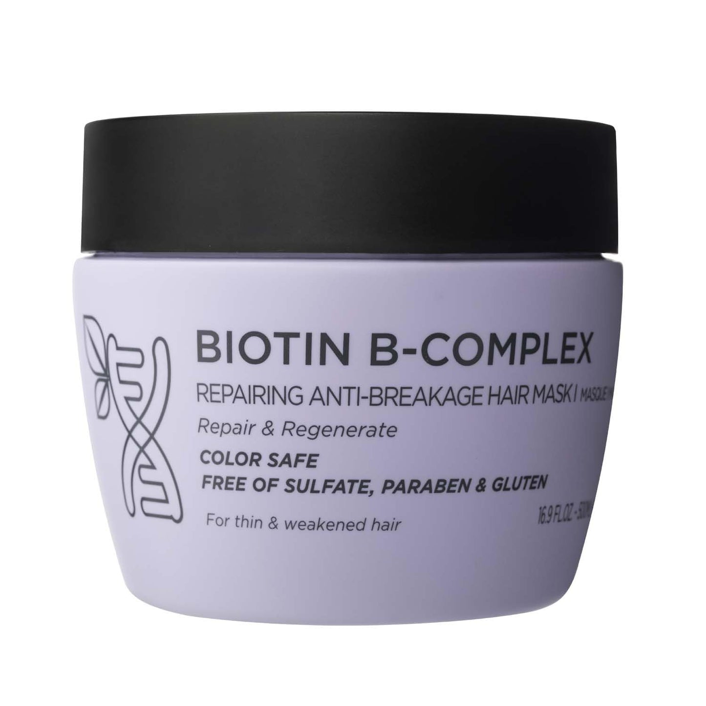 Luseta Biotin B-Complex Hair Mask for Hair Growth & Strengthener 16.9 Oz Deep Conditioning for Thinning Damaged Hair with Argan Caffein Oil Beauty & Personal Care L LUSETA