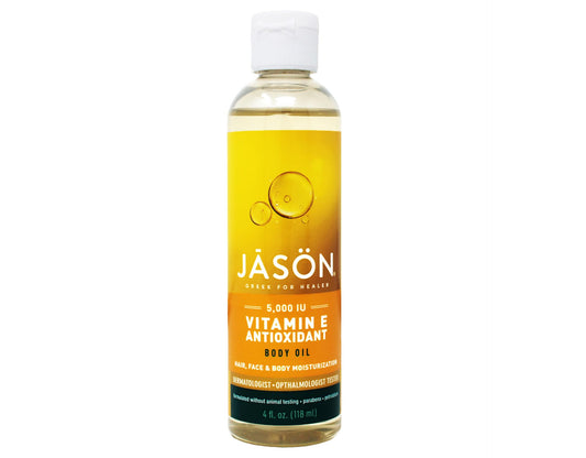 JASON Vitamin E 5,000 IU All Over Body Nourishment Oil, 4 oz. (Packaging May Vary) Beauty & Personal Care JASON