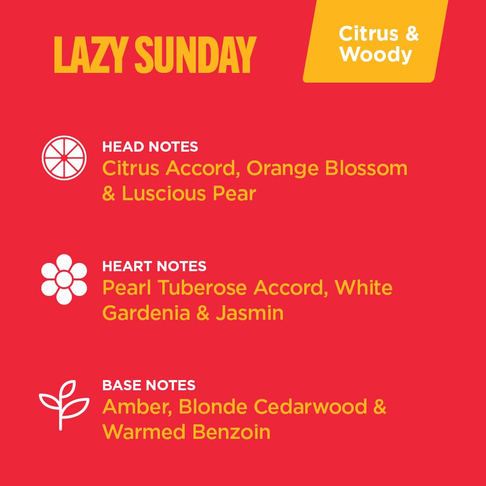SIMPLY SEXY Affirmations Lazy Sunday Pheromone Body Mist for Women - Citrus Floral Woody Scent with Notes of Citrus Accord, Orange Blossoms and Beauty & Personal Care SIMPLY SEXY