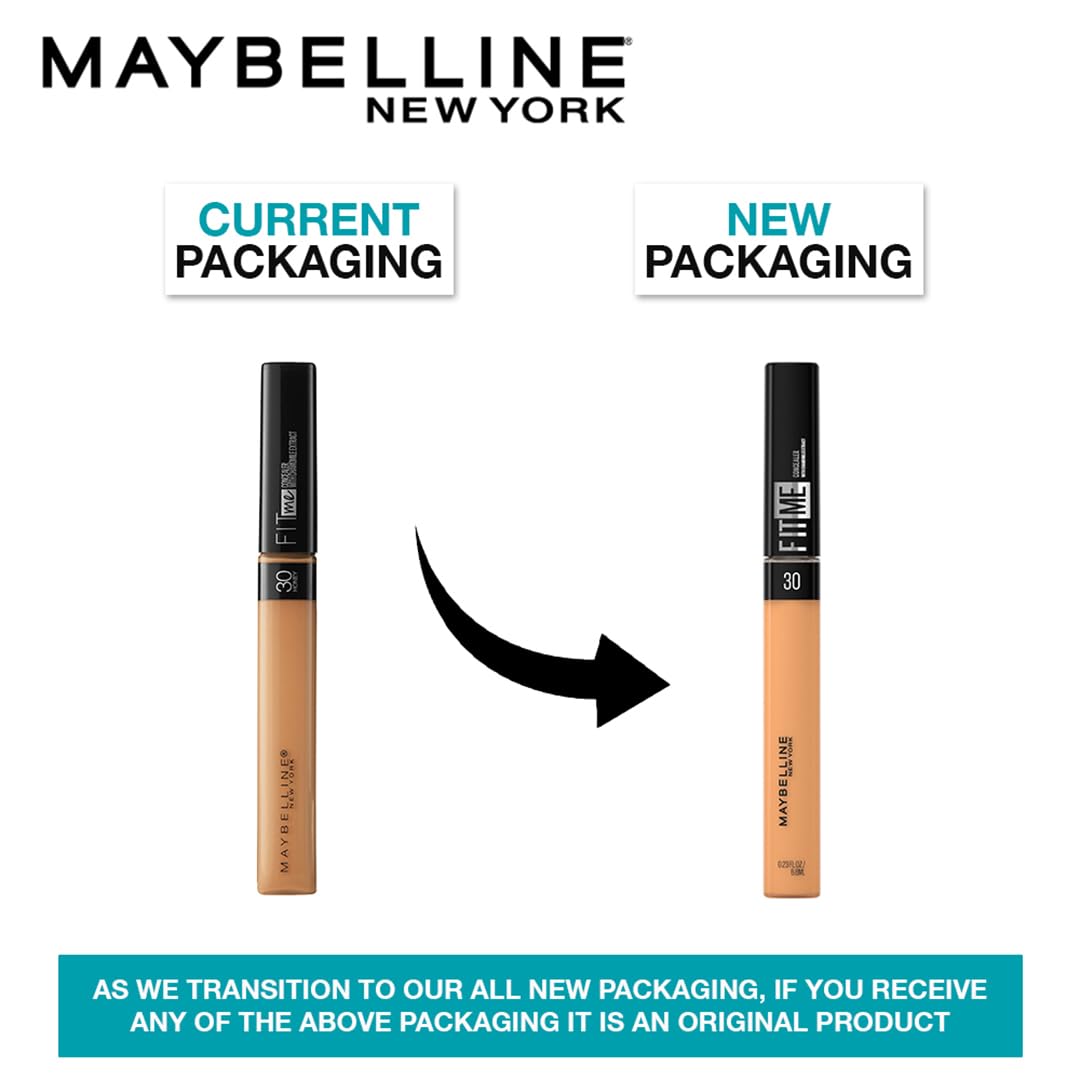Maybelline Fit Me Concealer 30 Honey 0.23 fl oz Beige Beauty & Personal Care MAYBELLINE