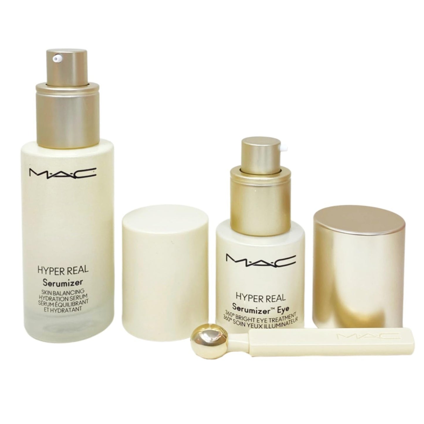 M·A·C Cosmetics Holiday Exclusive Hyper Real Radiant Face and Eye Skin Care 4 Piece Kit Beauty & Personal Care MAC