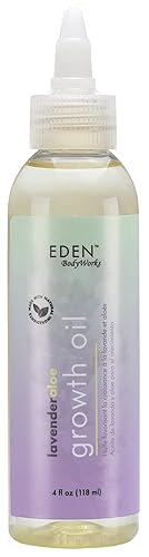 EDEN BodyWorks Lavender Aloe Hair Growth Oil (4 oz) - Vegan Scalp Treatment to Reduce Breakage & Stimulate Healthy Growth Beauty & Personal Care EDEN BodyWorks