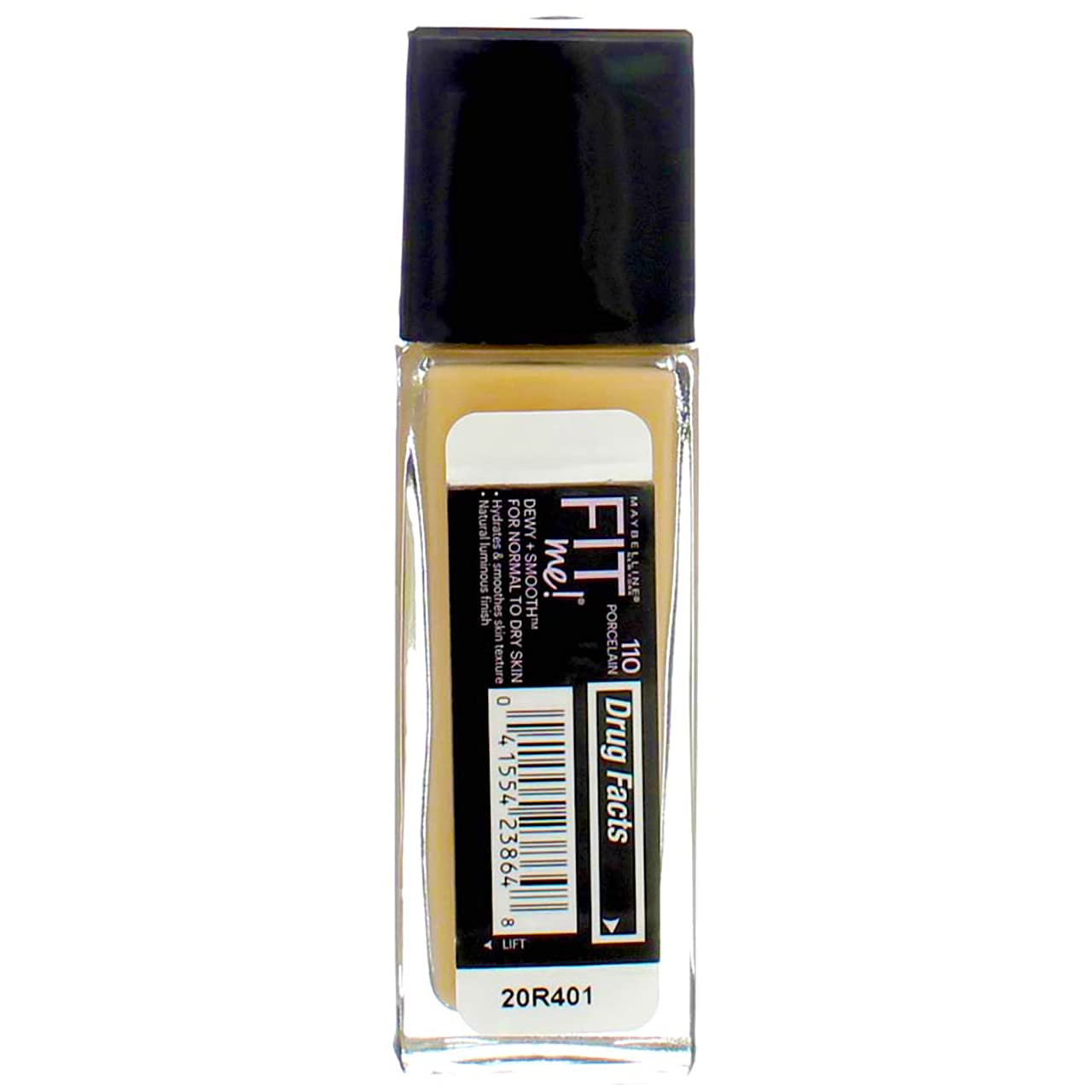 Maybelline Fit Me Dewy + Smooth Foundation, Porcelain, 1 fl. oz. (Packaging May Vary) Beauty & Personal Care MAYBELLINE