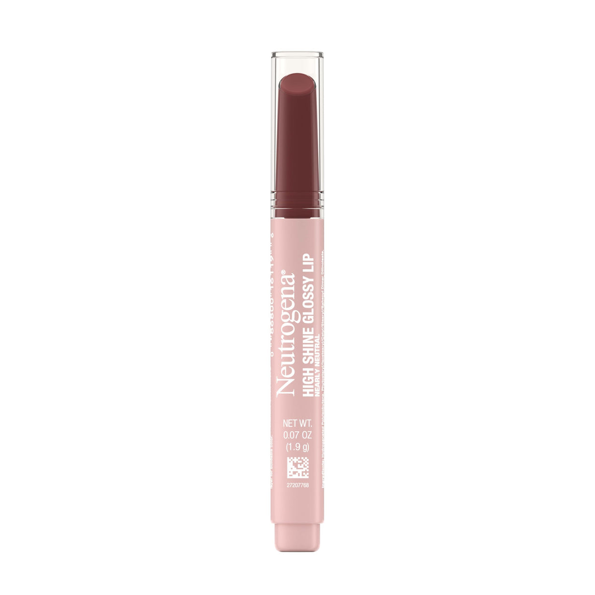 High Shine Glossy Lip, Nourishing Lip Gloss with Maracuja Oil, Antioxidant Vitamin E & Vitamins, Non-Retractable, Buildable Pigmented Color, Nearly Beauty & Personal Care Neutrogena