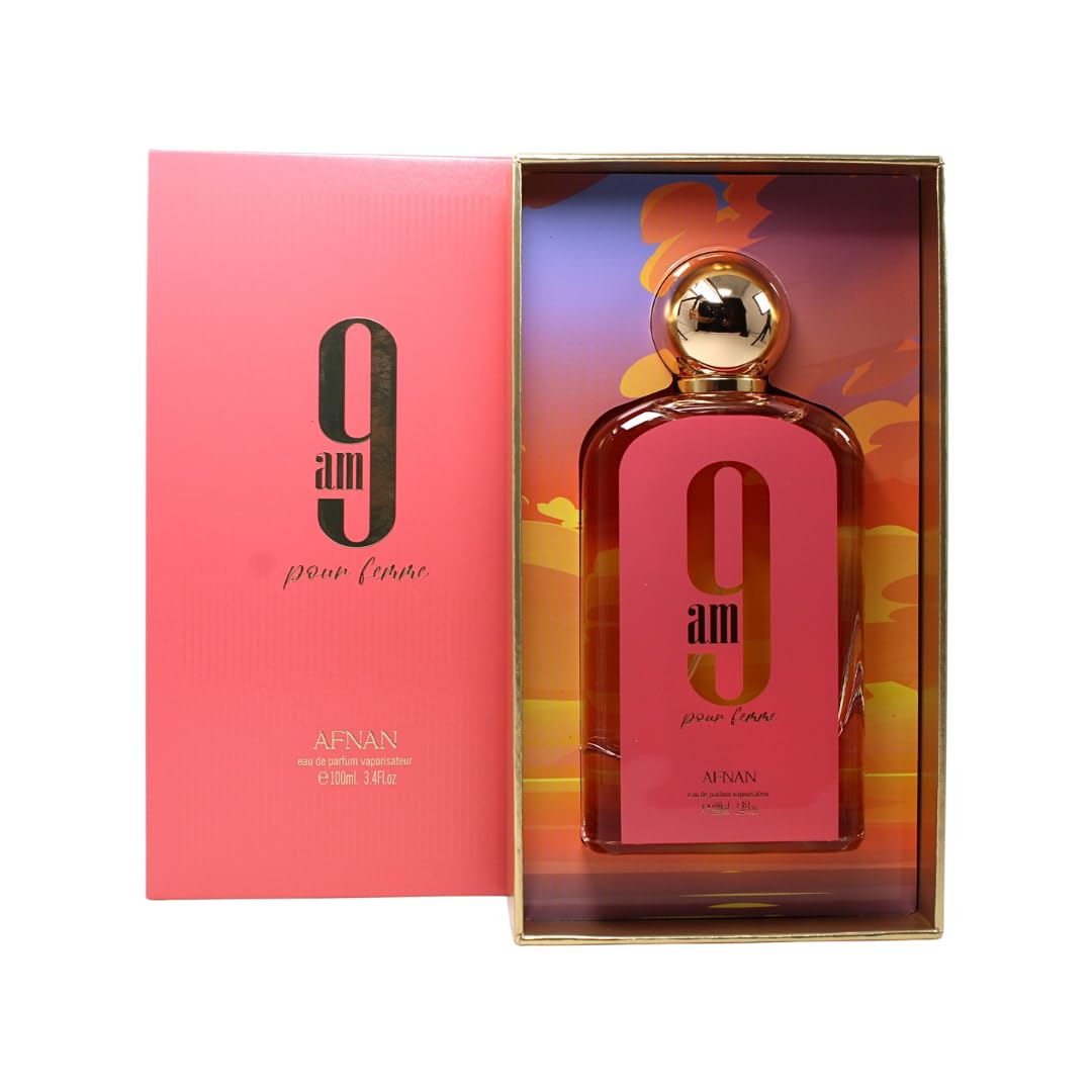 StarSun Depot Afnan 9am Pour Femme Perfume By Afnan Eau De Parfum Spray 3.4 oz Beauty & Personal Care Afnan