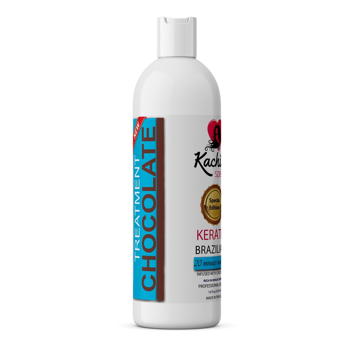 New Brazilian Keratin Hair Treatment Kachita Spell Straighten and Smooth Hair + Maintenance Shampoo Conditioner Beauty & Personal Care Kachita Spell