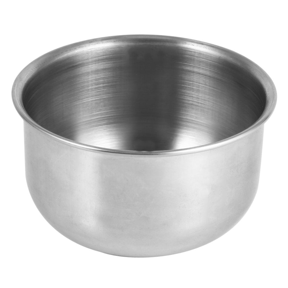 Yosoo Stainless Steel Shaving Soap Mug Bowl Cup, Stylish with Convenient Handle for Traditional Shaving Men Shaving Bowl Stainless Steel Shaving Mug Beauty and Personal Care Yosoo
