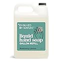 EVOLVED BY NATURE Liquid Hand Soap Refill, 128 Oz, Rosemary Lemon, Biodegradable Formula Beauty & Personal Care EVOLVED BY NATURE