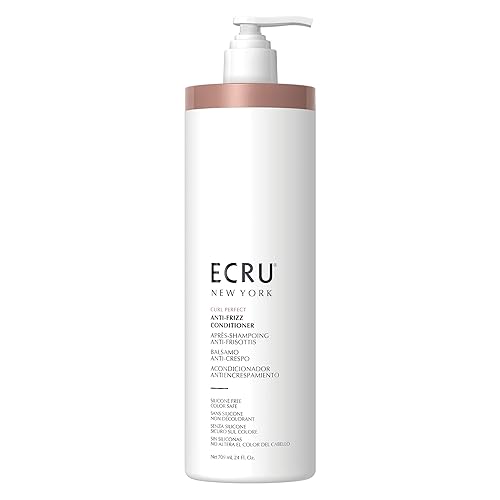 ECRU New York Curl Perfect Anti Frizz Conditioner, Curly Hair Conditioner, Anti Frizz Hair Products, 2o4z Beauty & Personal Care Ecru New York
