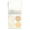 Beauty Bakerie Highlighter Makeup Palette for Women, Blendable Highly Pigment Contour Palette for Natural Glow, Powder Makeup for Face & Cheek, 4 Beauty & Personal Care Beauty Bakerie