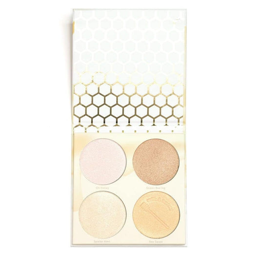 Beauty Bakerie Highlighter Makeup Palette for Women, Blendable Highly Pigment Contour Palette for Natural Glow, Powder Makeup for Face & Cheek, 4 Beauty & Personal Care Beauty Bakerie