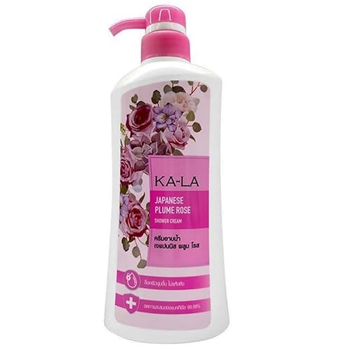 KA-LA Japanese Plume Rose Shower Cream 500 ML. Beauty & Personal Care KA-LA Nature Nine