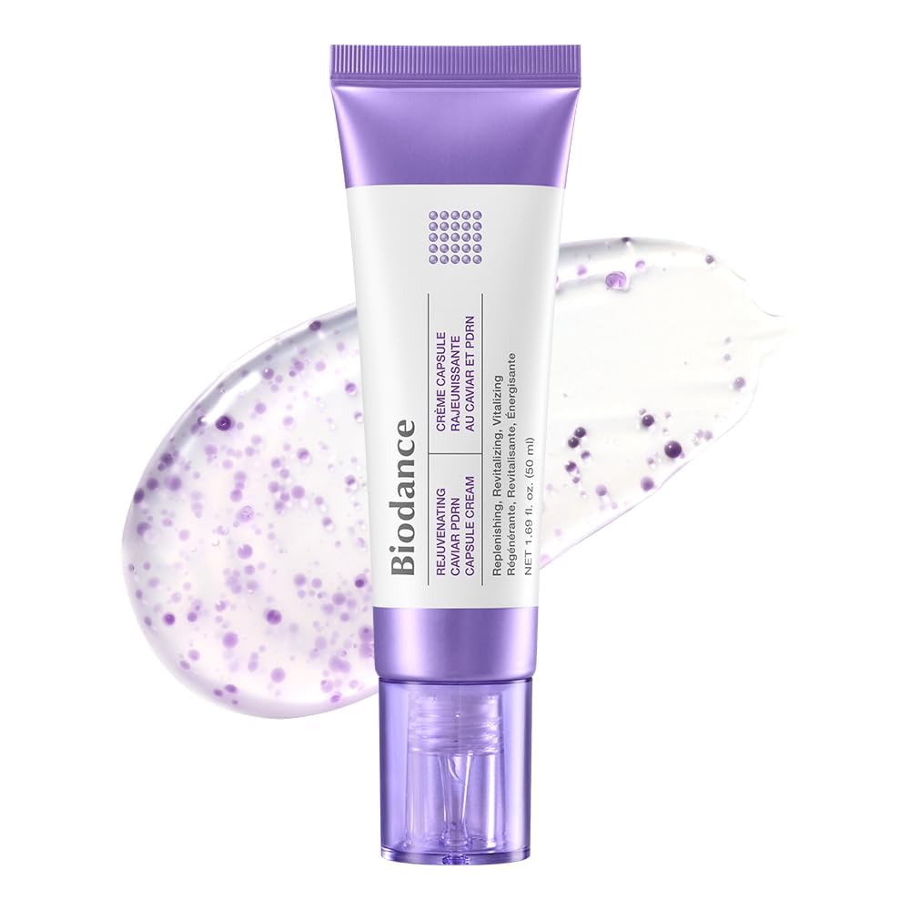 BIODANCE Rejuvenating Caviar PDRN Capsule Cream, Hydrating Face Moisturizer with Caviar Salmon DNA PDRN, Korean Skin Care, Self Care Gifts for Women | Beauty and Personal Care BIODANCE
