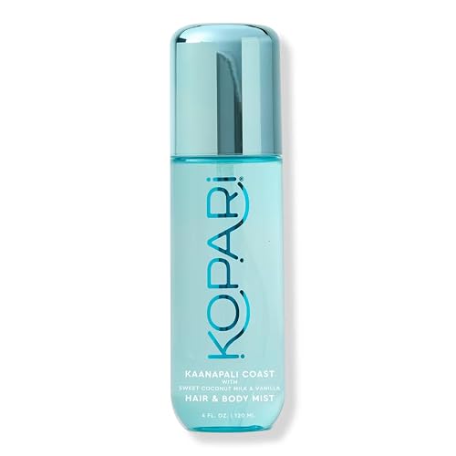 Kopari Hair & Body Mist Kaanapali Coast, Long-Lasting Clean Creamy Coconut Scent, Blend of Sweet Coconut Milk and Vanilla, Hints of Warm Spice, 4 oz Beauty & Personal Care Kopari