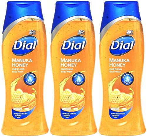 Dial Manuka Honey Enriching Body Wash, 21 Ounce (Pack of 3) Total 63 Ounces Beauty & Personal Care Dial