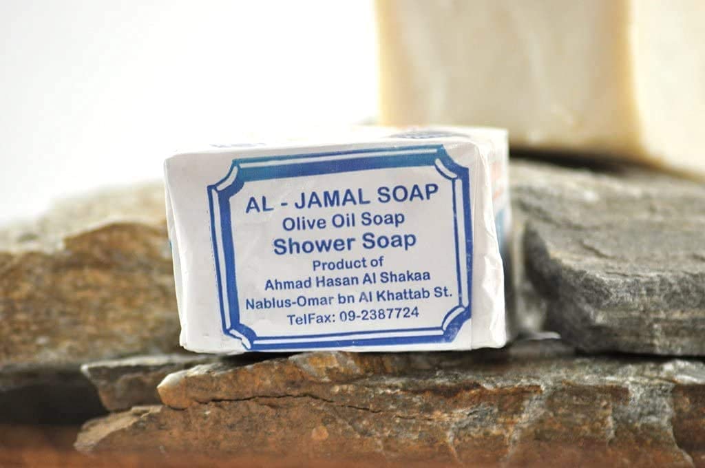 Al-Jamal ~ Palestinian Olive Oil Soap Bar West Bank Holy Land Organic Natural Traditional ~Al-Jamal ~ Nablus (Count 6) Beauty & Personal Care Al-Jamal