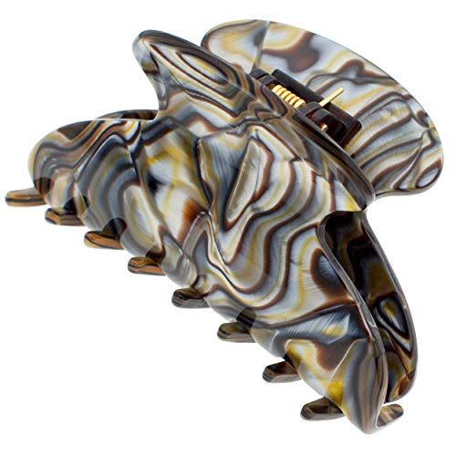 Camila Paris CP3058 French Hair Clip for Women, Onyx, for Thick Long Curly Wavy Hair, Jaw Clip, Strong Hold No Slip Grip, Made in France Beauty & Personal Care Camila