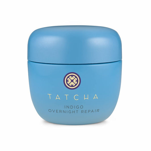 TATCHA Indigo Overnight Repair | Face Cream & Serum Treatment, Fragrance Free Night Cream, 50 ml | 1.7 oz Beauty & Personal Care TATCHA