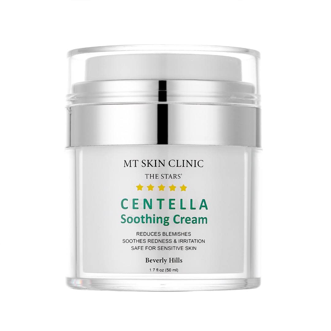 MT Skin Clinic Day Cream Moisturizer for Face Hydration Skincare for Sensitive Skin Acne Treatment and Redness Reducing Moisturizing Facial Cream Beauty & Personal Care MT SKIN CLINIC
