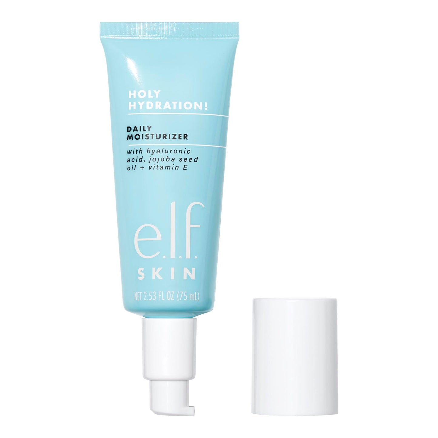 e.l.f. SKIN Holy Hydration! Daily Hydration Moisturizer, Lightweight Face Cream, Hydrating with Aloe & Jojoba, Smooths & Softens Skin, All Skin Types Beauty and Personal Care e.l.f.