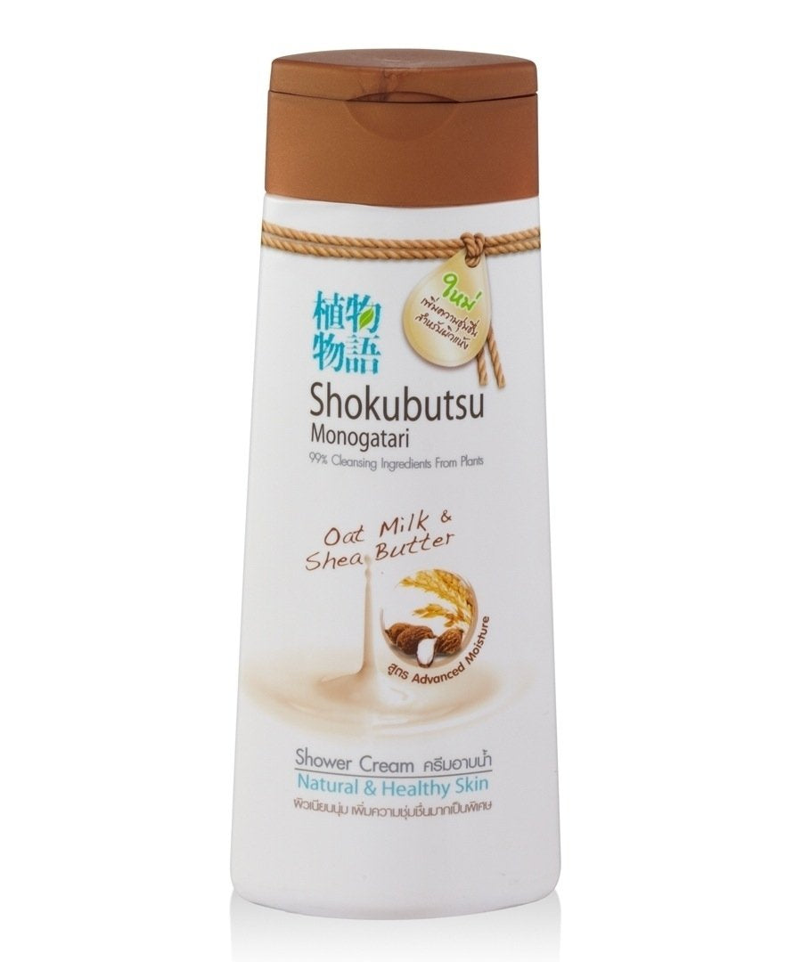 Shokubutsu Monogatari Oat Milk & Shea Butter Shower Cream 220ml Beauty & Personal Care Shokubutsu Monogatari