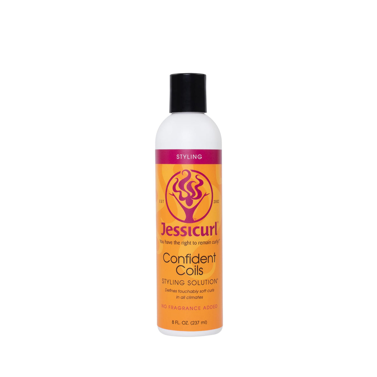 Jessicurl, Confident Coils Styling Solution, No Fragrance Added, 8 Fl oz. Curl Cream for Humidity Control and Frizz Control, Curly Hair Products Beauty & Personal Care Jessicurl
