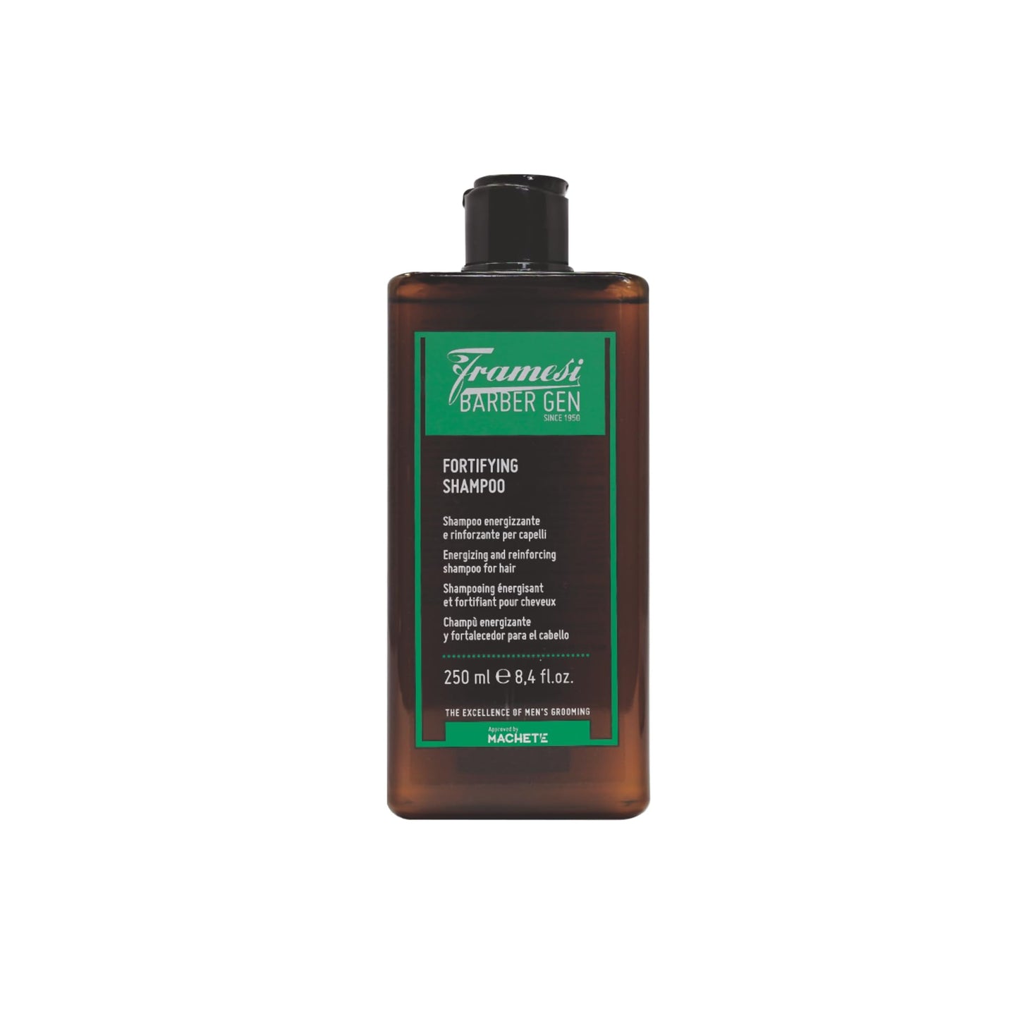 FRAMESI BARBER GEN Fortifying Shampoo, 8.4 fl oz, Strengthening and Thickening Shampoo Beauty and Personal Care F FRAMESI