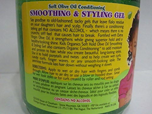 Originals by Africa's Best Soft Hold Olive Oil Conditioning Smoothing & Styling Gel, 15oz Jar Beauty & Personal Care Originals by Africa's Best